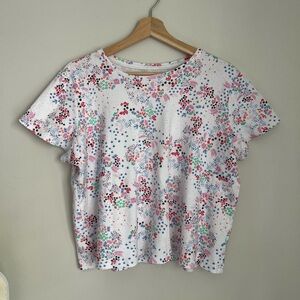 Laura Scott Floral Print Women's Top